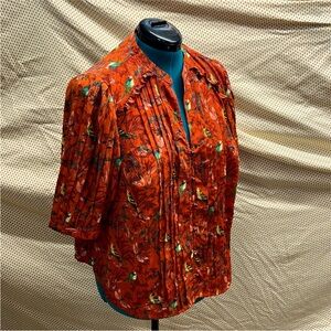NWOT Maeve by Anthropologie V-Neck Top Size 1X
